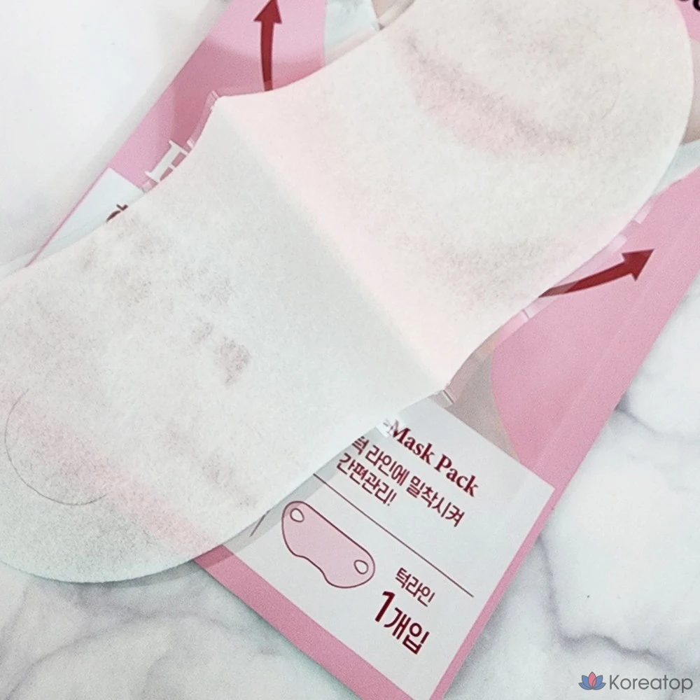 Тканевая маска для лица LOLO SKINNY Packmein Hydrogel Collagen V-Line Patch Lifting Mask, 1 шт., фото 7