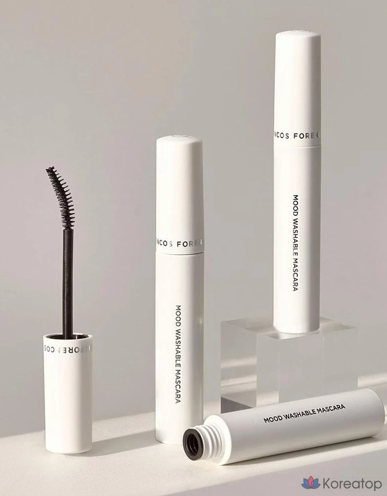 Тушь для ресниц Forencos Mood Washable Mascara Long &amp; Curl, 8 г, оттенок 02 Cozy Brown, 1 шт.