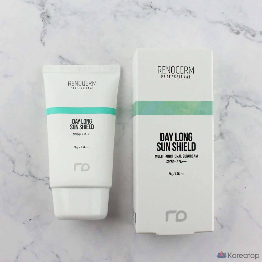 Солнцезащитный крем Renoderm Daylong Sun Shield Mixed Sunscreen Moisture Sunscreen SPF50+ PA+++, 50 г, 1 шт.