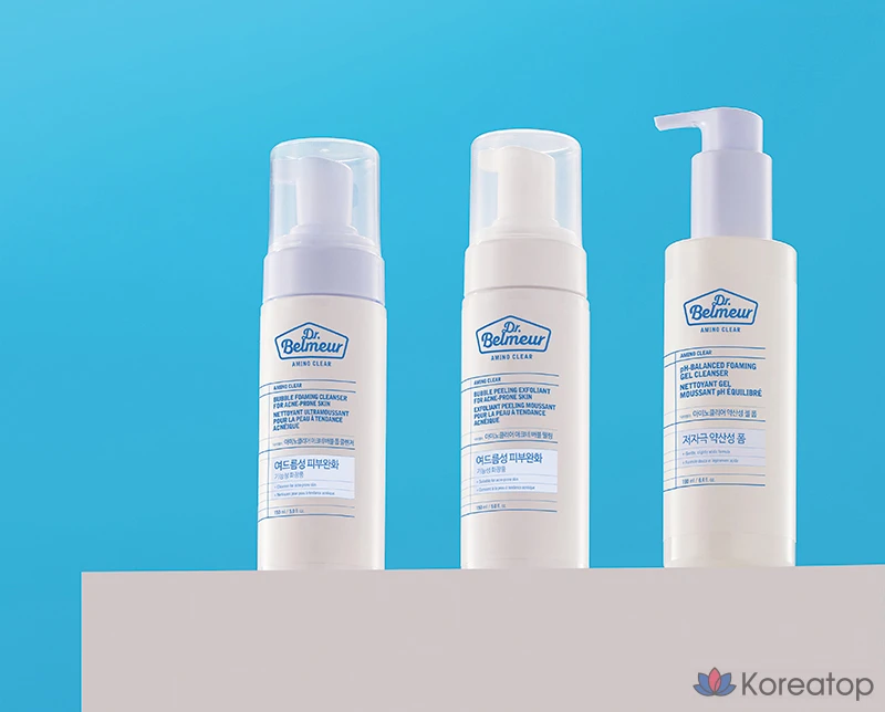 Пенка для умывания от прыщей Dr. Belmer Amino Clear Acne Bubble Foam от The Face Shop, 150 мл, 1 шт.