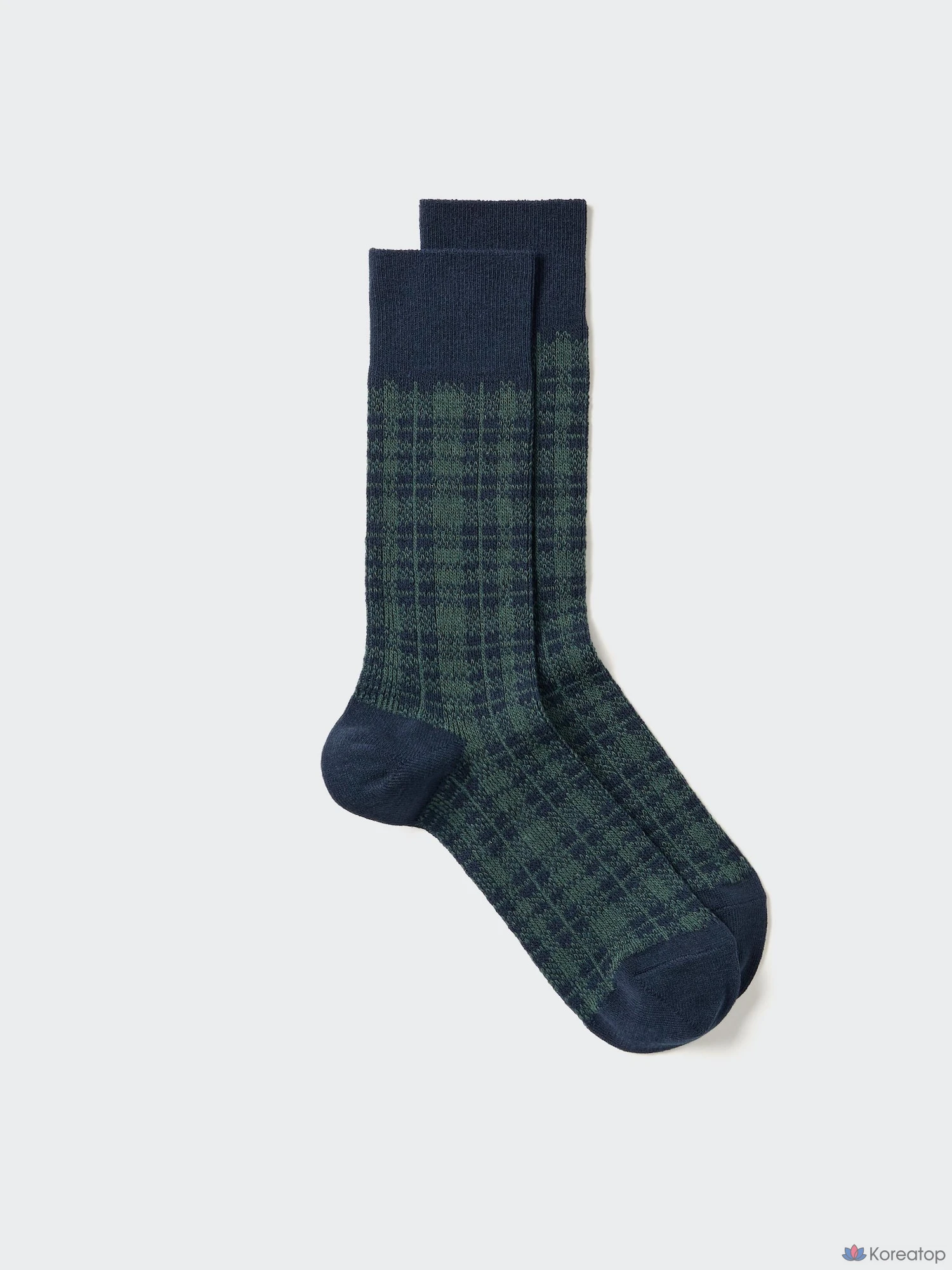 Носки Uniqlo HEATTECH, в клетку