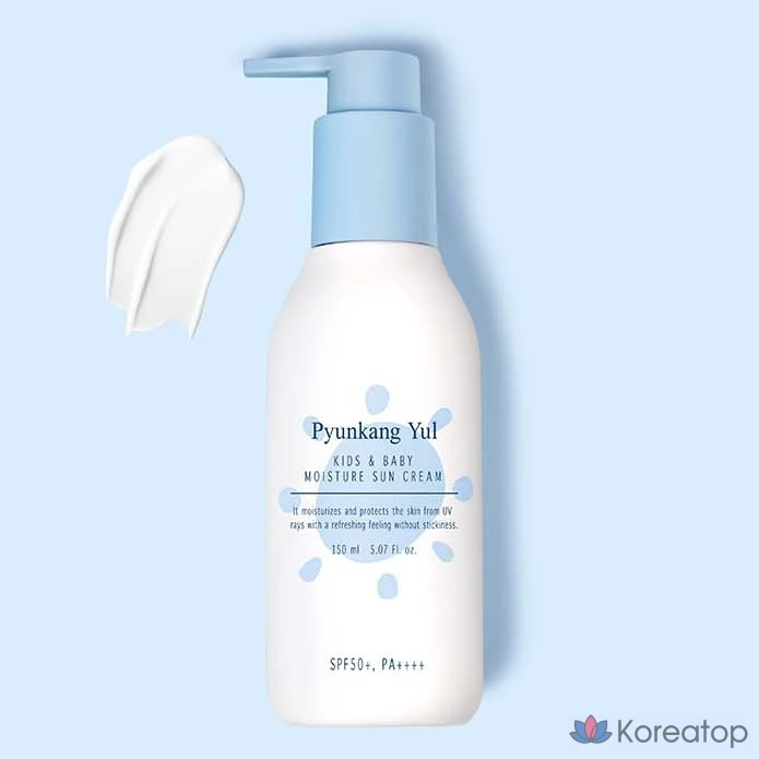 Увлажняющий солнцезащитный крем для детей и младенцев Pyunkang Yul SPF50+ PA++++, 1 шт., 150 мл