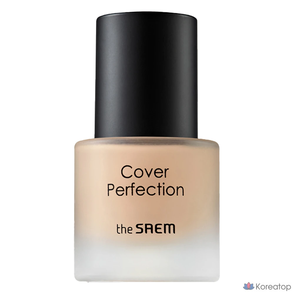 Консилер-основа The Saem Cover Perfection, мини-версия, 15 мл, оттенок 2.0 Rich Beige.