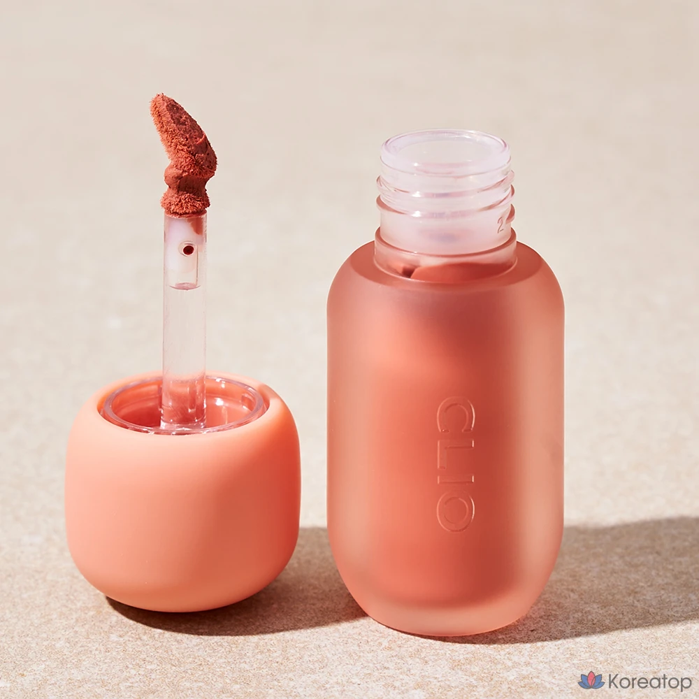 Тинт для губ Clio Volumate Blur Lip Tint, оттенок 100 Fluffy Ginger, 1 шт., фото 5