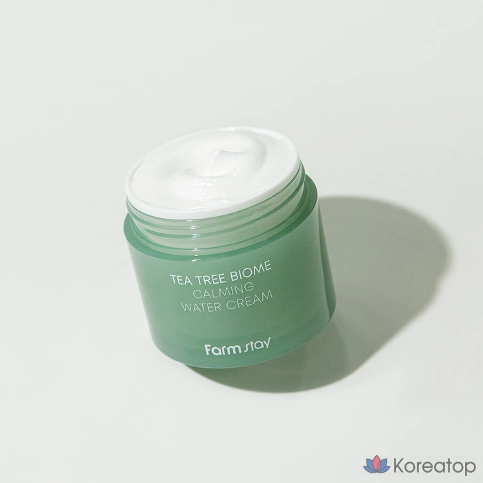 Успокаивающий увлажняющий крем FarmStay Tea Tree Biome, 1 шт., 80 мл