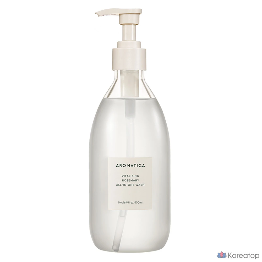 Aromatica Vitalizing All-in-One Wash Rosemary, 500 мл, 1 шт.