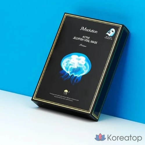 Тканевая маска для лица JM Solution Active Jellyfish Vital Prime Mask, 33 мл, 250 шт., фото 2