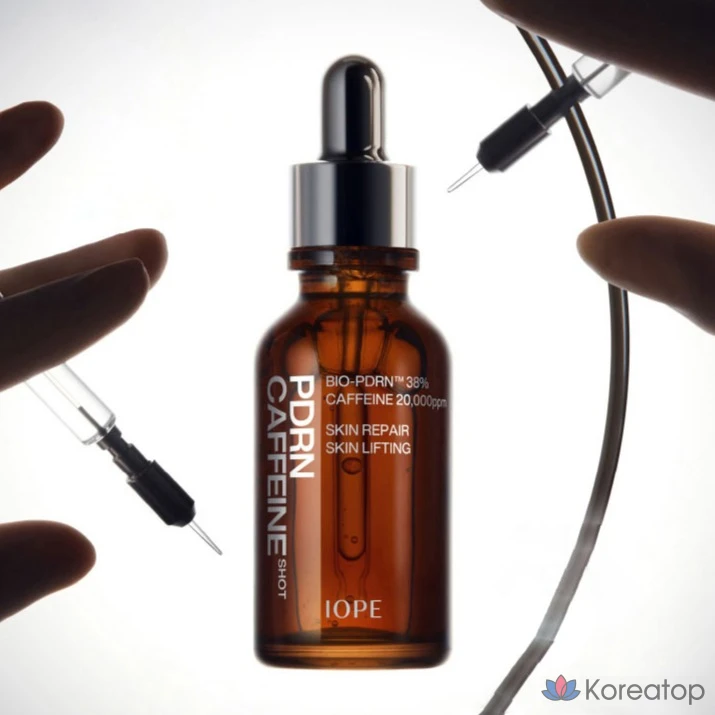 Ампула с кофеином IOPE PDRN, 30 мл, 1 шт., фото 4