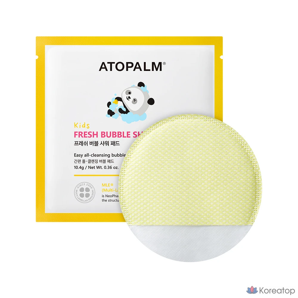 Детские подушечки для душа Atopalm Fresh Bubble, 5 шт., 52 г, 1 шт.