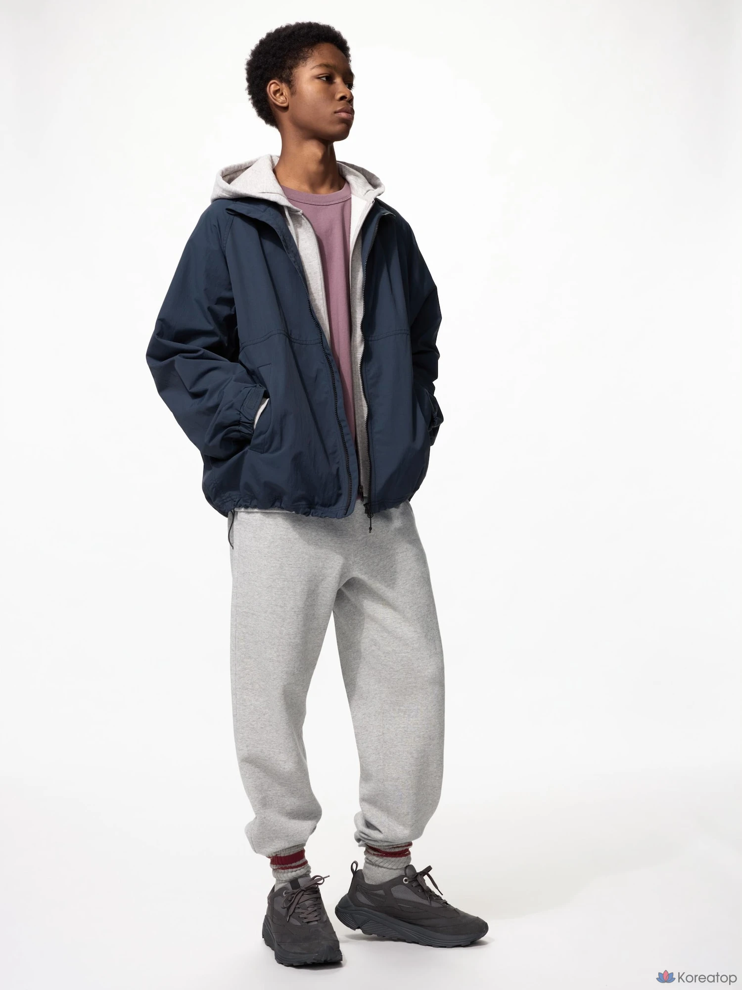 Спортивные брюки Uniqlo Sweatpants, длина 68-74 см