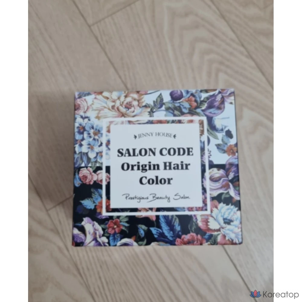 Краска для волос JennyHouse Salon Code Origin для седых волос, темно-коричневый цвет, 70 мл, 1 шт.