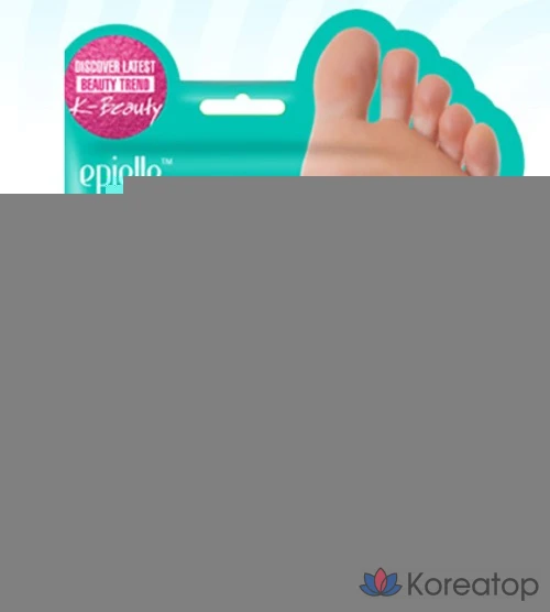 Набор из 2 отшелушивающих масок для ног Epielle, 5 штук, 40 г., фото 4