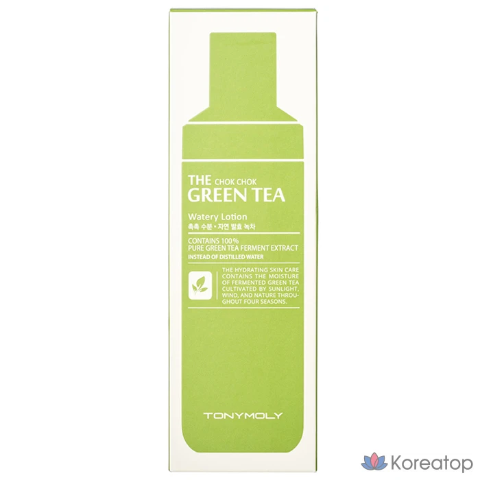 Увлажняющий лосьон с зеленым чаем Tony Moly The Chok Chok, 160 мл, 1 шт.