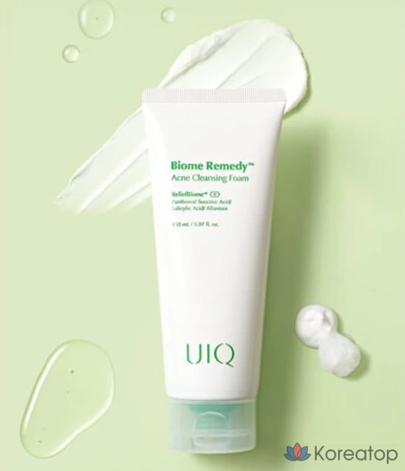 Пенка для умывания UIQ Biome Remedy от прыщей, 150 мл, 1 шт., фото 4