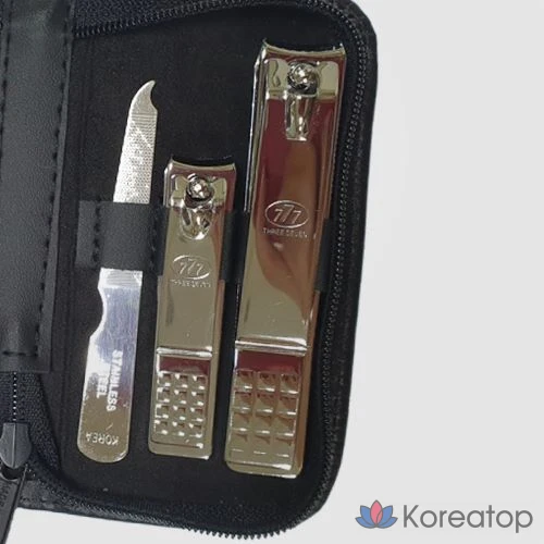Набор для ухода Three Seven 6-piece Set (Nail Clipper), оттенок Blue, 1 шт., фото 5