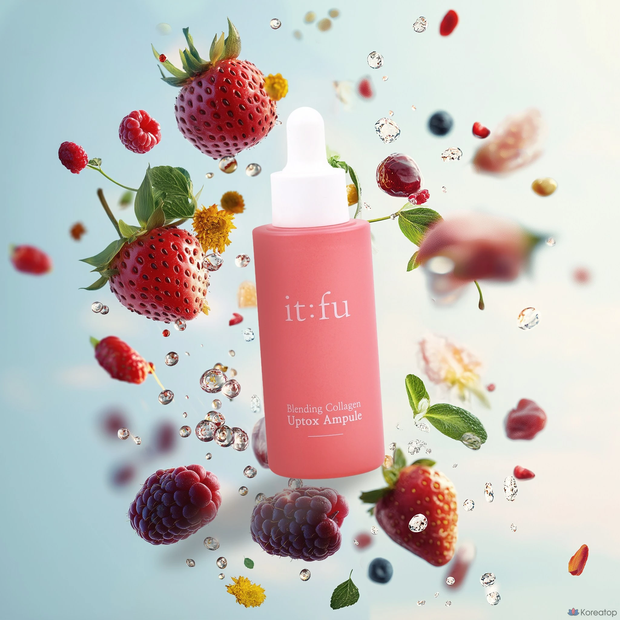 Itpu Uptox Ampoule Melting Thread Lifting Super-REJURAN Salmon Retinol Collagen Bakuchiol Slow-Aging, 30ml, 1 шт.