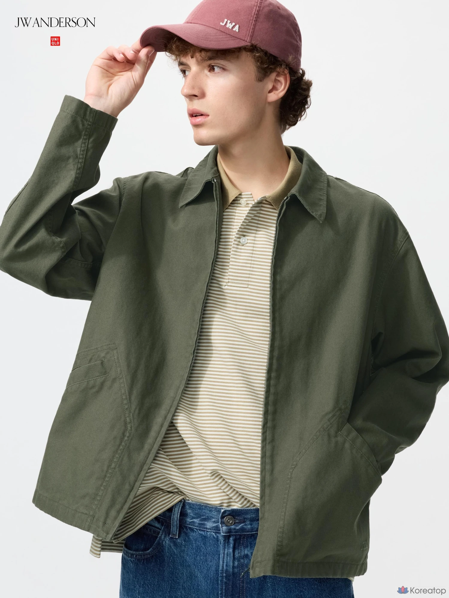 Блузон на молнии Uniqlo