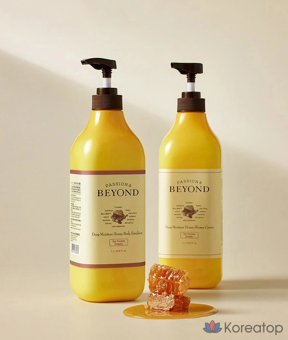 Увлажняющий медовый крем для душа BEYOND Deep Moisture, 1 л, 1 шт.