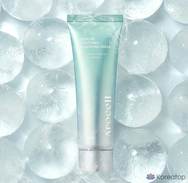 Успокаивающая обертывающая маска Arocell Hyal B5, 80 мл, 1 упаковка, 5 штук., фото 2