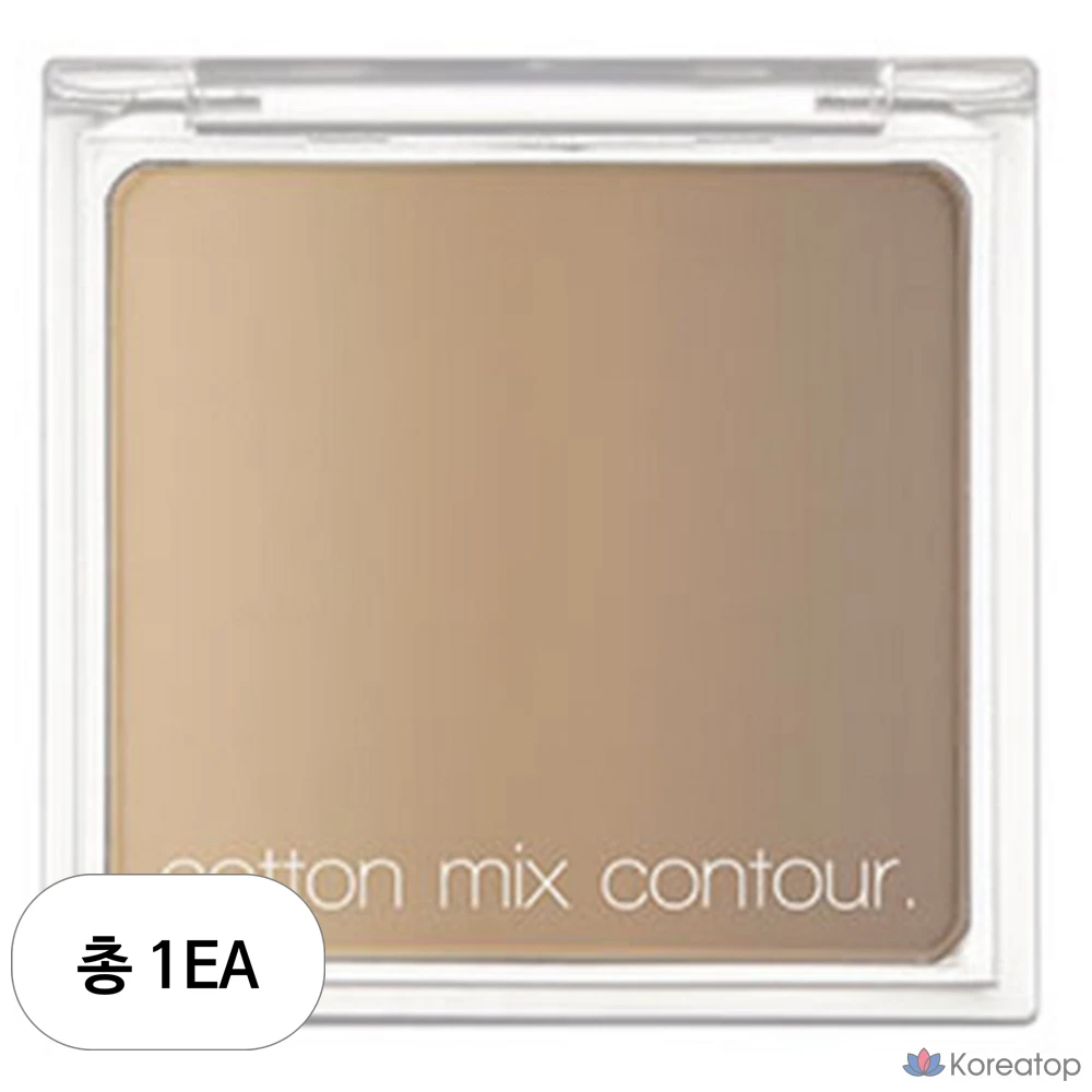 Контурная пудра Missha Cotton Mix Contour 11 г, № 1 Baked Friends, 1 шт.