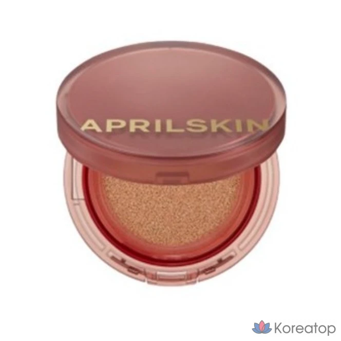 Тональный крем AprilSkin Hero Cushion (оригинальный + сменный блок), № 19, оттенок Fair Beige, 1 шт.