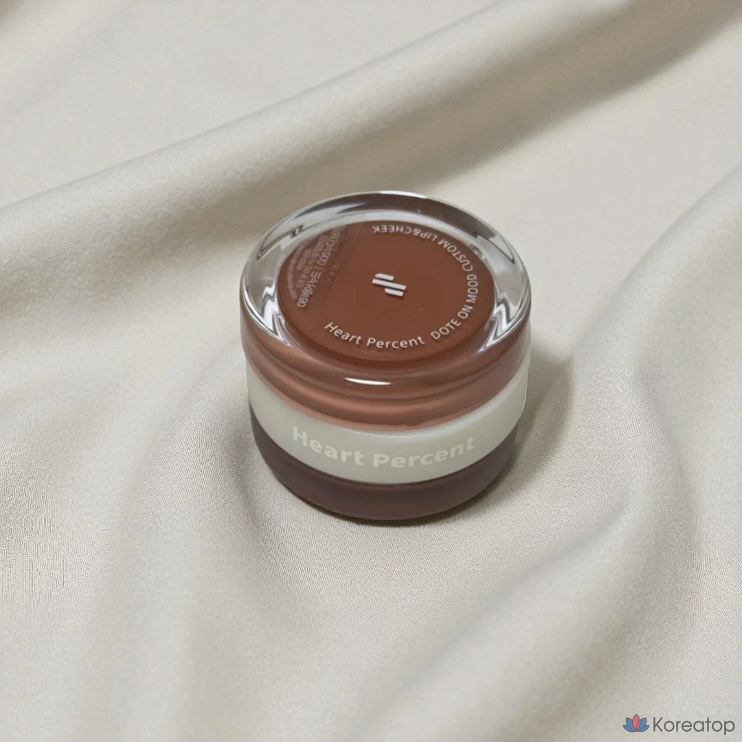 Точки в форме Heart percent для губ и щек, регулировка яркости, различные выражения лица, липкость, нежно-розовый цвет, 1 шт., фото 2