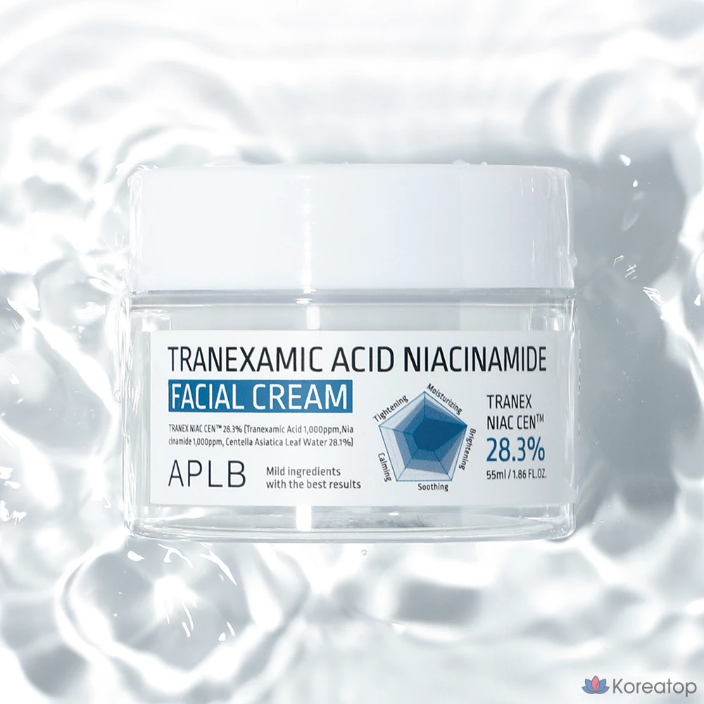Крем для лица APLB Tranexamic Acid Niacinamide Facial Cream, 55 мл, 1 шт.