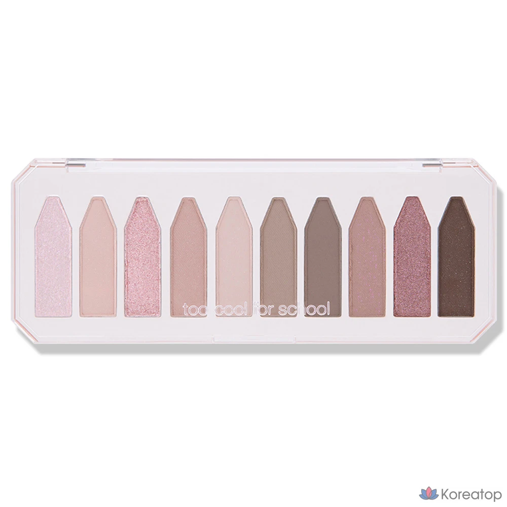 Палитра теней Too Cool for School Frottage, № 4, оттенок Whipping Berry, 1 шт.