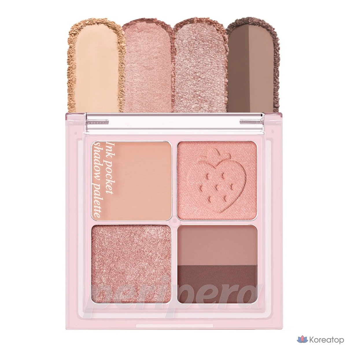 Палетка теней Peripera Ink Pocket, оттенок 08, клубничный, 1 шт.