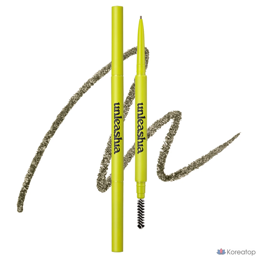 Карандаш для бровей Unleashia Shaper Defining Eyebrow Pencil 0,025 г, 1 шт., № 1, овсяно-коричневый.