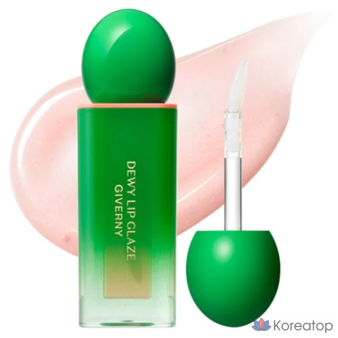 Тинт для губ Giverny Dewy Lip Glaze Tint, Duplopper (светло-розовый), 4,3 г, 1 шт.
