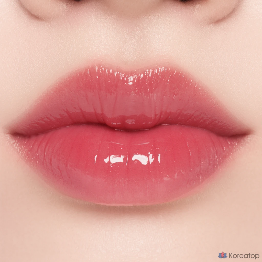 Блеск для губ YNM Lip In Tune Performance Lipscore Gloss в матовом бархатном оттенке, бальзам для губ Triple Care, 1 шт., 4 г, D6 Rose Muse, фото 2