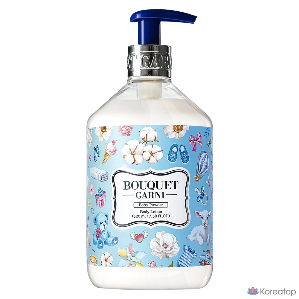 Лосьон для тела Bouquet Garni с детской присыпкой, 520 мл, 1 шт.