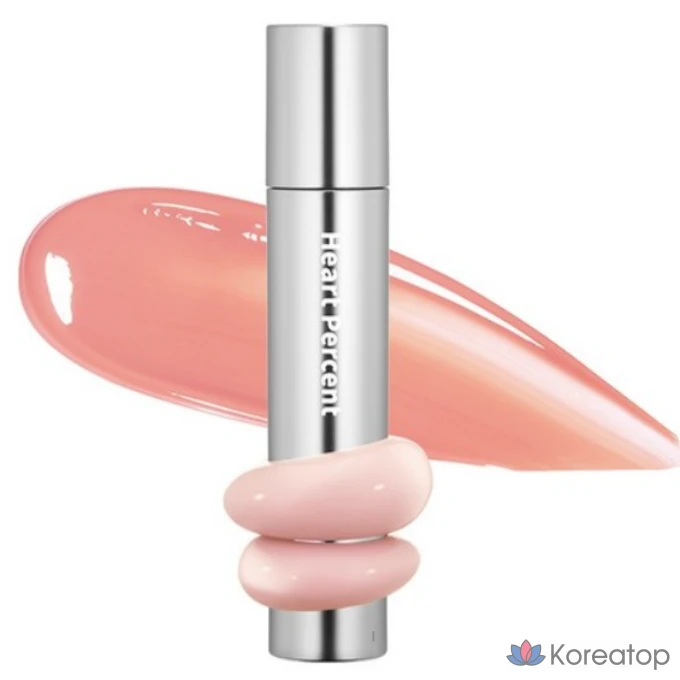 Тональный крем Heart Percent Dot On Mood One-Way Glow Tint, Peach Milk (Nude Beige), 1 шт.