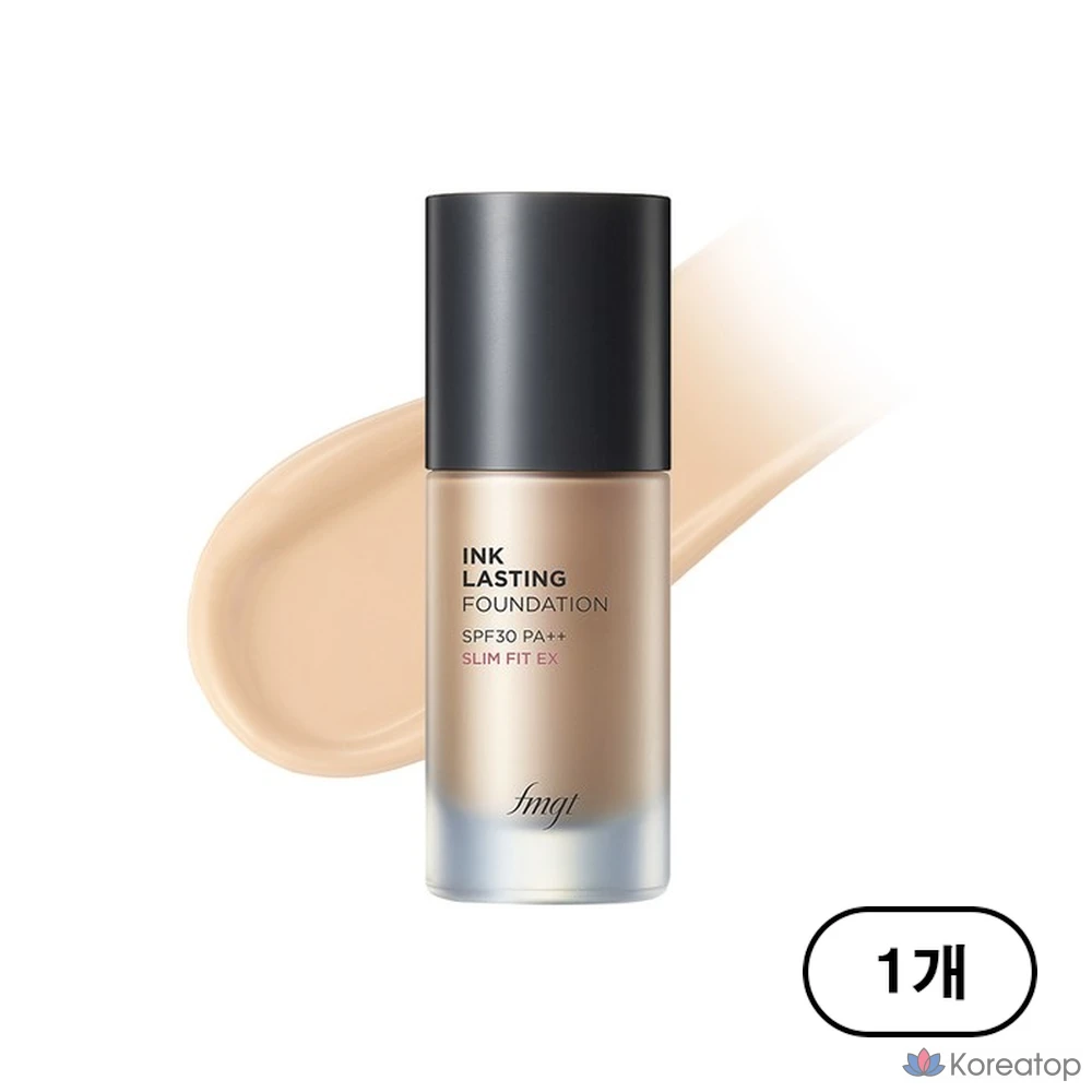 Тональный крем The Face Shop Ink Lasting Foundation Slim Fit, 30 мл, 1 шт., V203 Натуральный бежевый