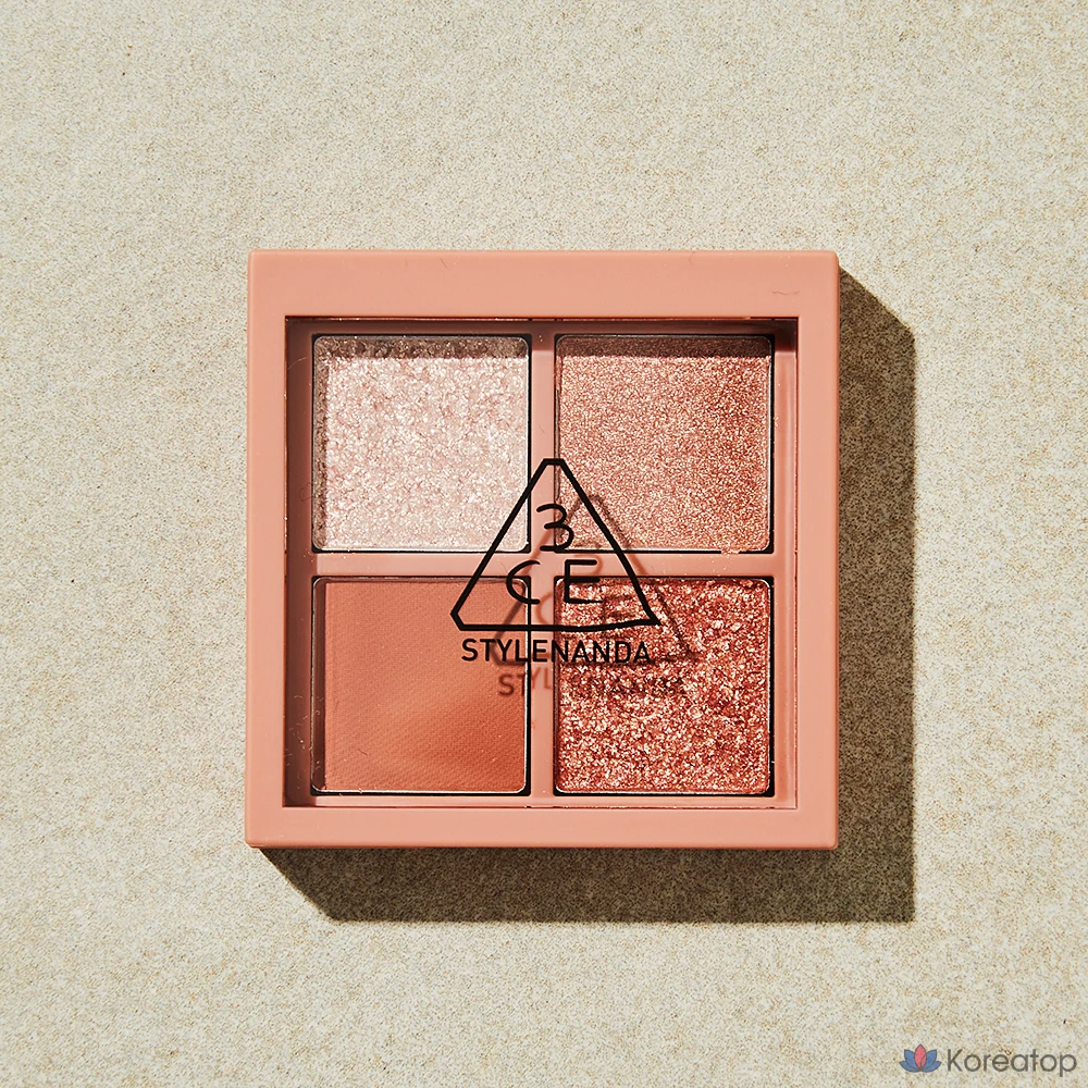 Палитра мини-теней для век 3CE, 7 пар, 1 шт.