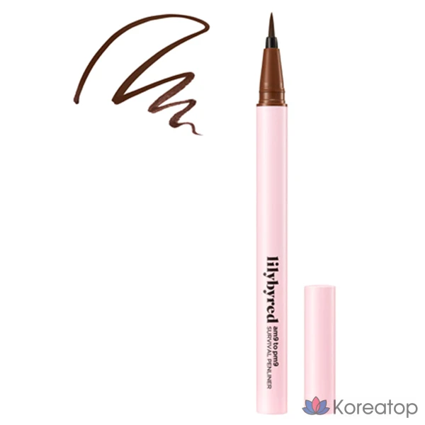 Lilybyred Nine to Nine Survival Pen, 0,6 г, орехово-коричневый цвет, 1 шт.