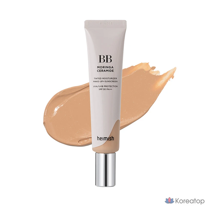 BB-крем Heimish Moringa Ceramide BB Cream SPF30 PA++, оттенок 25 Medium, 30 мл, 1 шт.