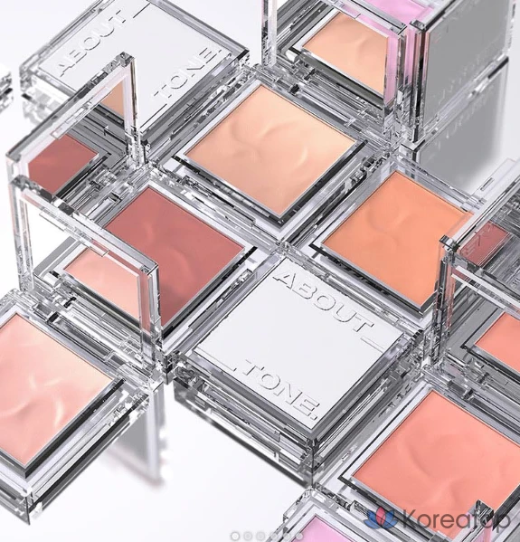 Румяна ABOUT TONE Fluffy Wear, 4,3 г, оттенок 04 Charming Rose, 1 шт., фото 8