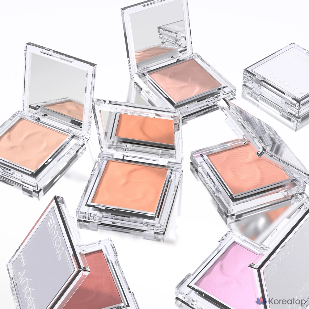 Румяна ABOUT TONE Fluffy Wear, 4,3 г, оттенок 04 Charming Rose, 1 шт., фото 9