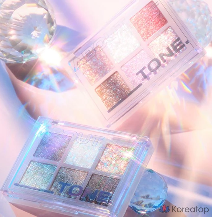 Тени для век ABOUT TONE Oh My Glitter Pop, 01 Oh: Stunner, 1 шт., фото 9