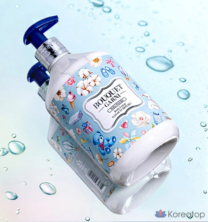 Лосьон для тела Bouquet Garni с детской присыпкой, 520 мл, 1 шт.