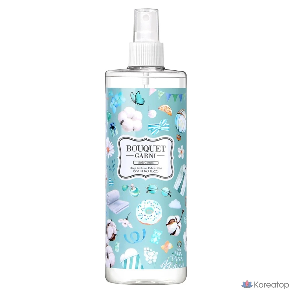 Парфюмерная композиция Bouquet Garni Deep Parfum для тканей, мягкий хлопок, 500 мл, 1 шт.