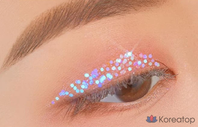 Набор мини-теней для век Unleashia Glitter Gel Mini Eyeshadow, 1 шт., N 1 Aurora Catcher, фото 2