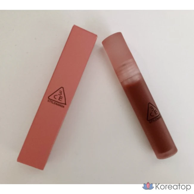 3CE Blur Water Tint 4.6g 3CE TINT Celebrity Tint Vitality Blurring Soft Fixing Watercolor Tint Exfoliation NO Blur Filter Tint Moisture, 04 LAYDOWN, 1 шт., фото 3