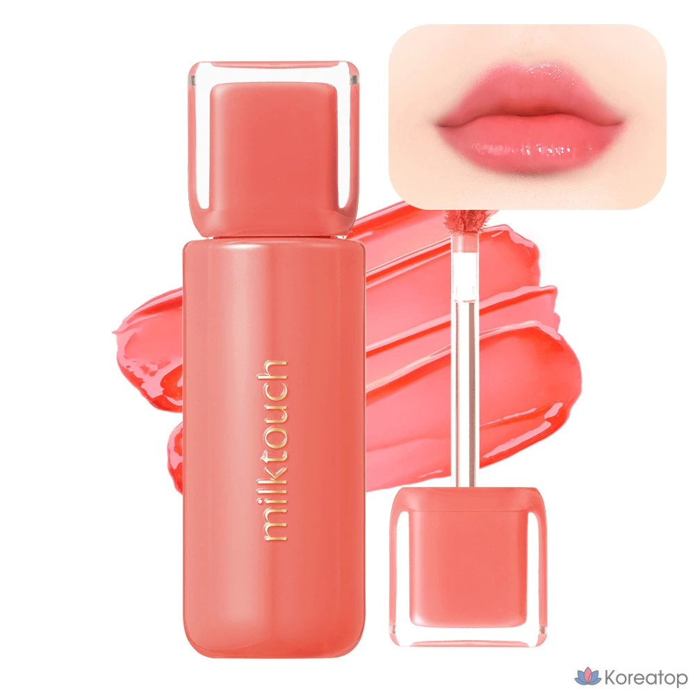 Milk Touch Jelly Fit Glass Bead Glow Tint, 02. Peach On Top, 4 г, 1 шт.