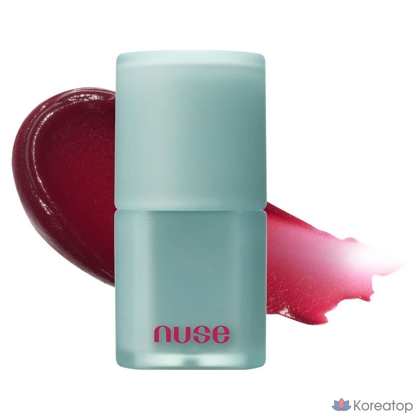 Тинт для губ nuse Mousse, оттенок 06 Plumme, 4,5 г, 1 шт.