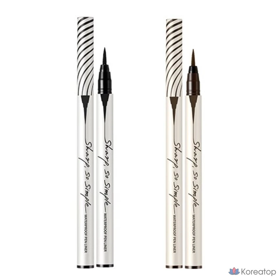 Водостойкий лайнер Clio Sharp So Simple, 1+1, коричневый, 1 шт.