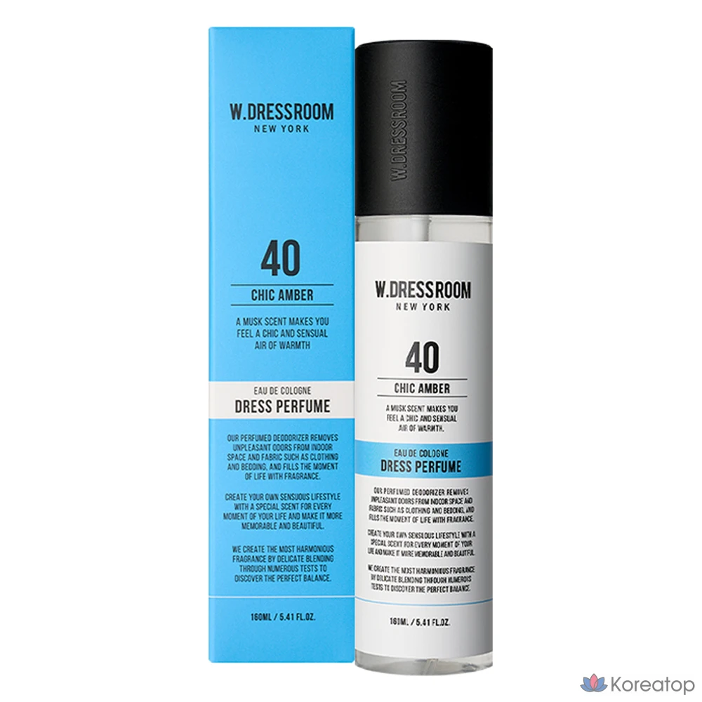 Парфюм W.Dressroom Dress, № 40 Chic Amber, 160 мл, 1 флакон.