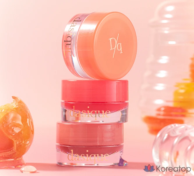 Бальзам для губ Dasique Fruity Lip Jam, 02 Абрикосовый джем, 4 г, 1 шт., фото 2
